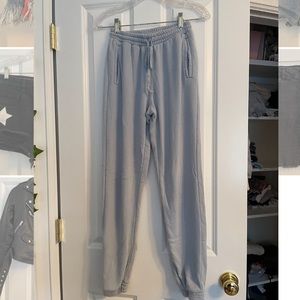 Baby blue brandy Melville sweatpants
